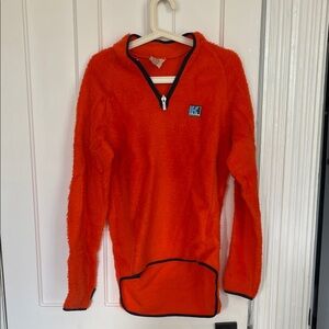1970’s Helly Hansen Orange 1/4 Zip-Up Fleece